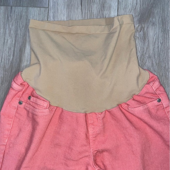 Motherhood Maternity Pink Jeans - Picture 2 of 6